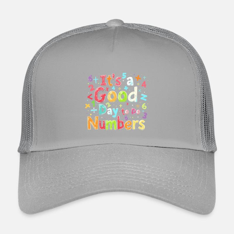 Number Day Colourful Number Celebration Graphic Kids’ Trucker Cap