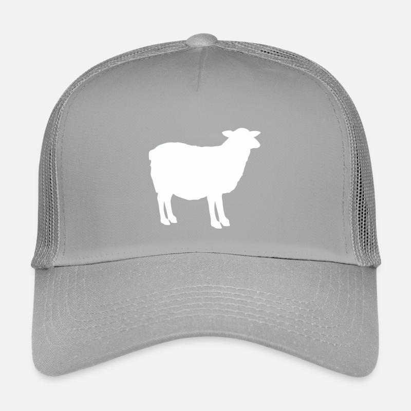 Schaf Silhouette Kinder Trucker-Cap