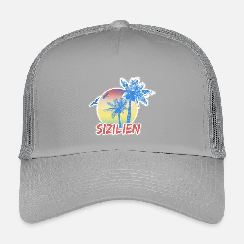 La Sicile comme vacances Casquette trucker enfant