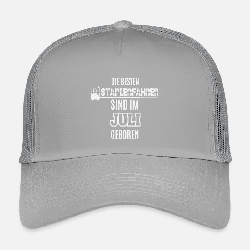 Besten Staplerfahrer im Juli geboren Kinder Trucker-Cap