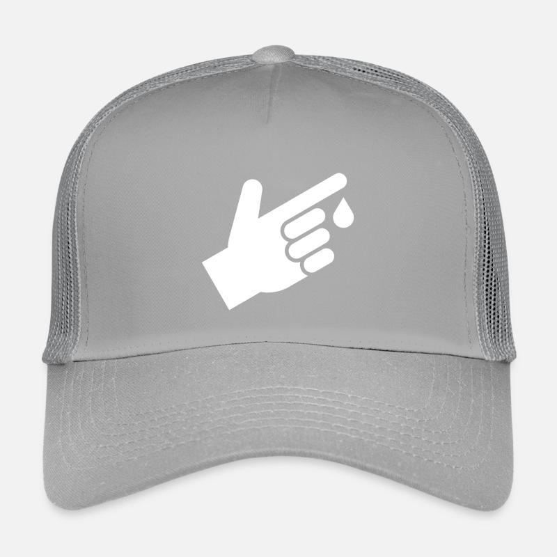 Prise de sang, gouttes de sang Casquette trucker enfant