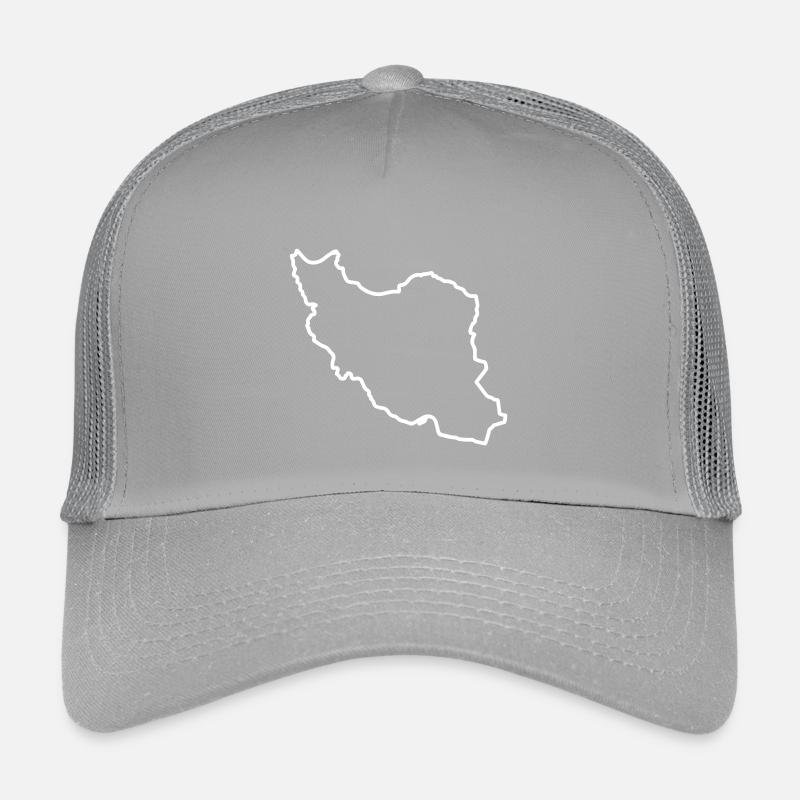 Iran Map Silhouette Persia Kids’ Trucker Cap