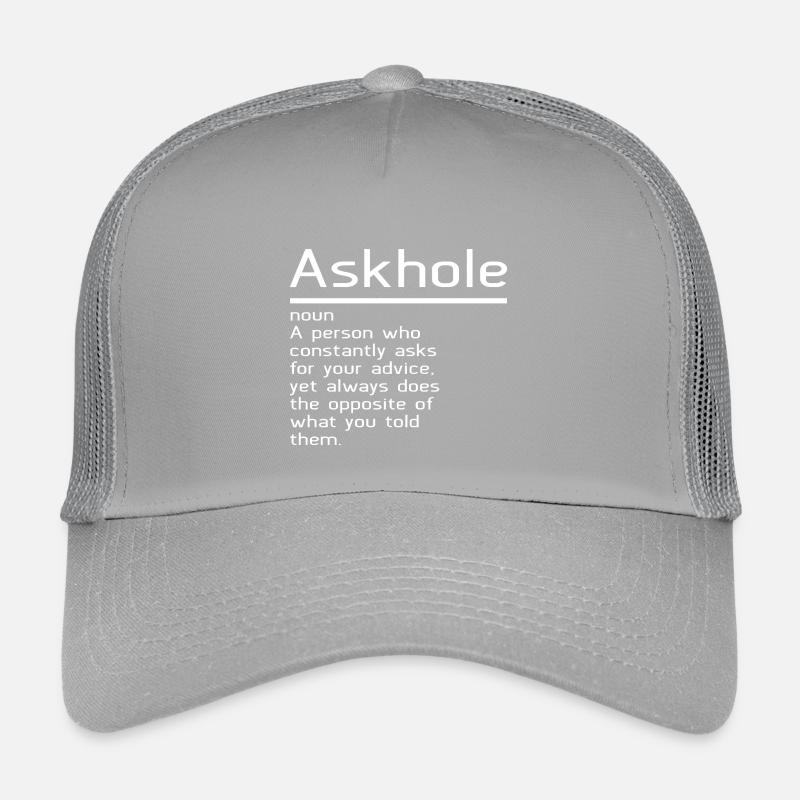 Askhole Kids’ Trucker Cap