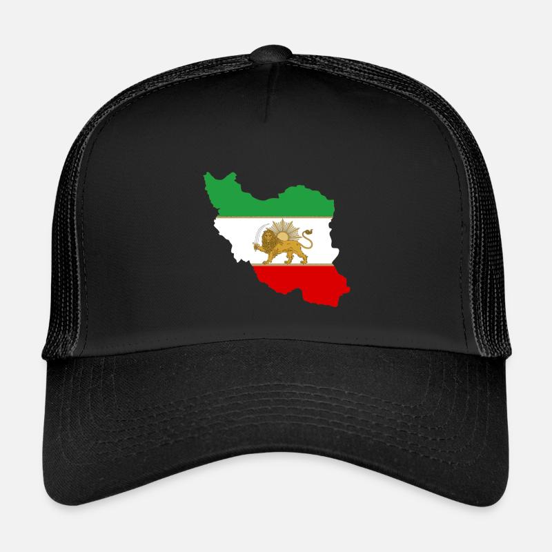 Drapeau iran Lion et Soleil - شیر خورشید پرچم Casquette trucker enfant