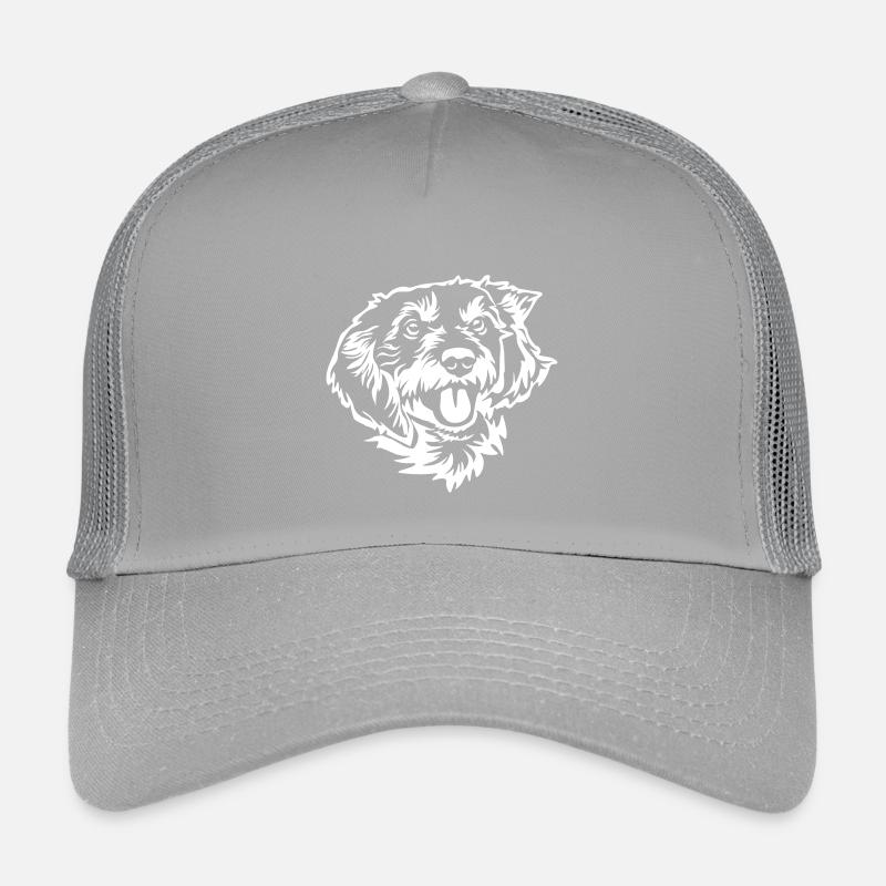 Dachshund head "Black Edition" Kids’ Trucker Cap