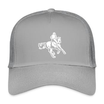 Reiter - Kinder Trucker-Cap - Hellgrau - Vorne