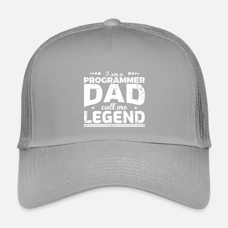 Coder Papa Kinder Trucker-Cap