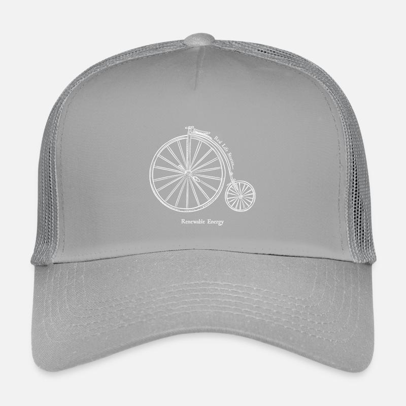 Vintage Bicycle Renewable Energy Kids’ Trucker Cap