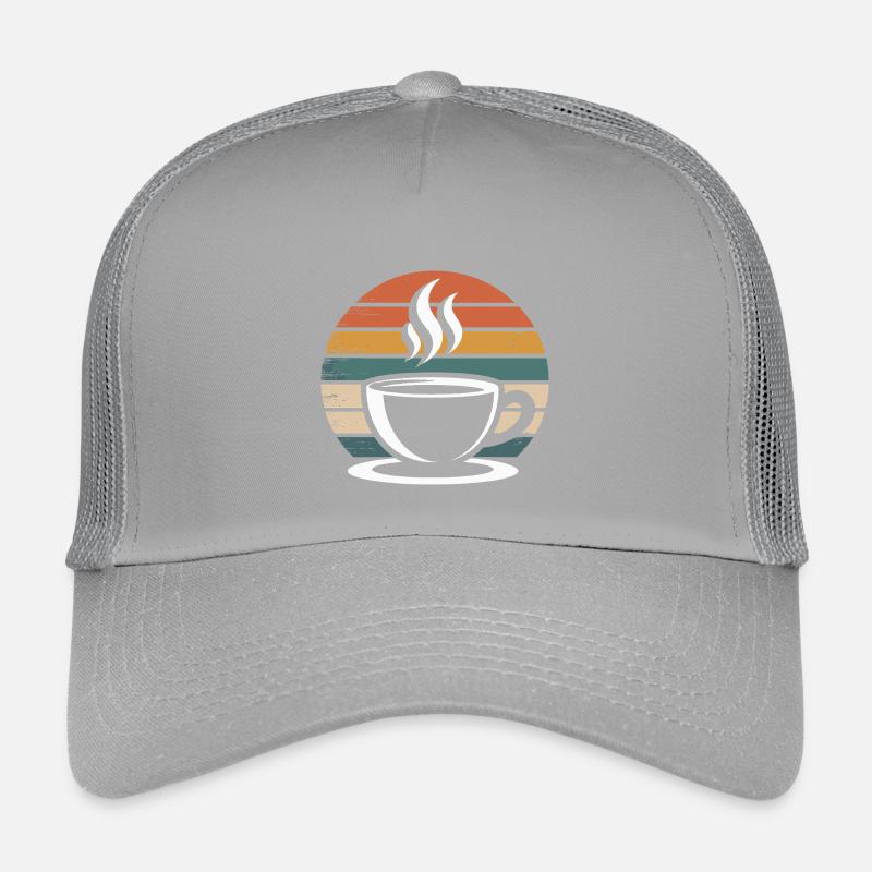 Design de café vintage Casquette trucker enfant