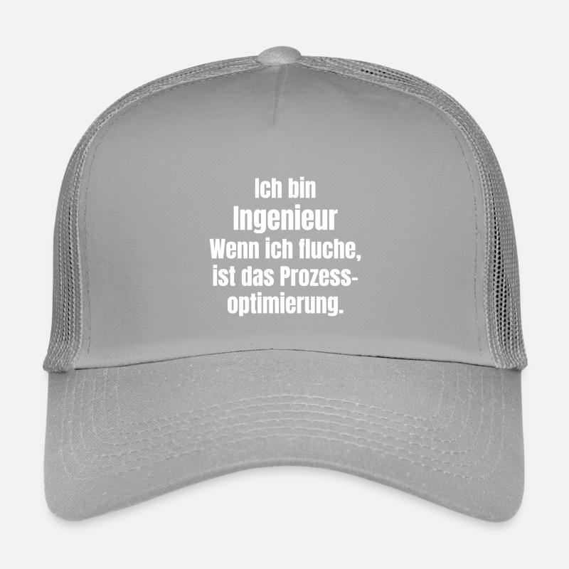 L’ingénieur dit l’optimisation des processus Casquette trucker enfant