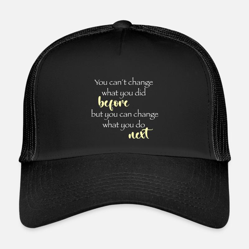 Change next - Kids’ Trucker Cap - black/black