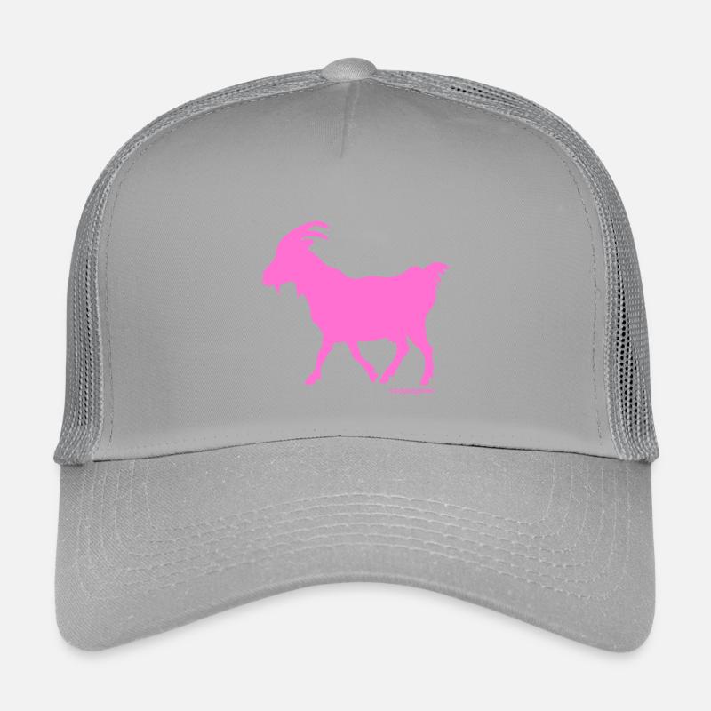 Bouc émissaire rose Casquette trucker enfant