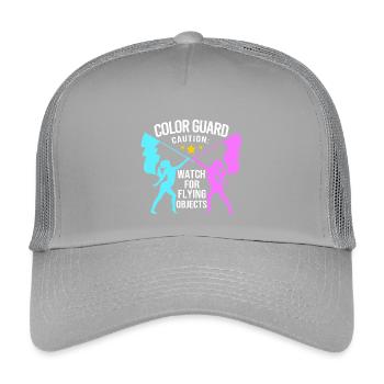 Fasching Fahnenschwingen Fahnenschwenker Karneval - Kinder Trucker-Cap - Hellgrau - Vorne