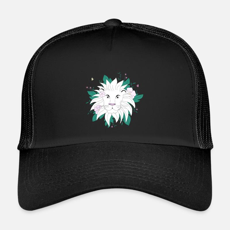 Botanischer Löwe Kinder Trucker-Cap