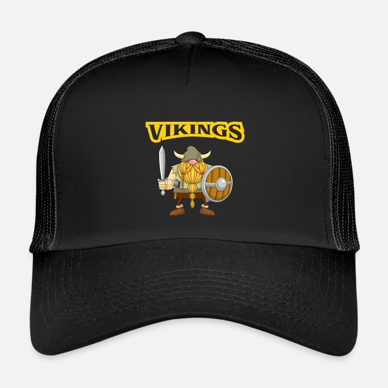 Vikings, Gnome, Explorer Kids’ Trucker Cap