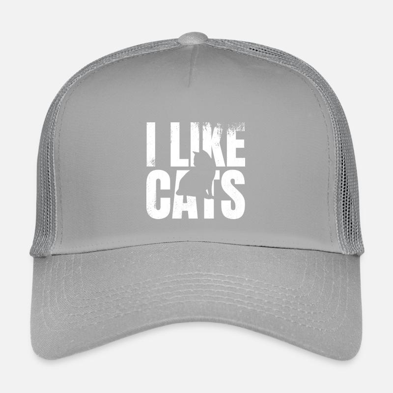 J’aime les chats Casquette trucker enfant
