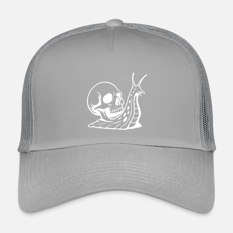 Gothic Totenschädel mit Schlangen-Design Kinder Trucker-Cap