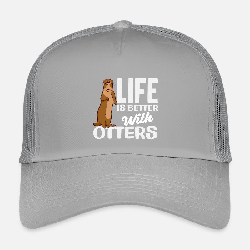 Seeotter Leben Besser Kinder Trucker-Cap