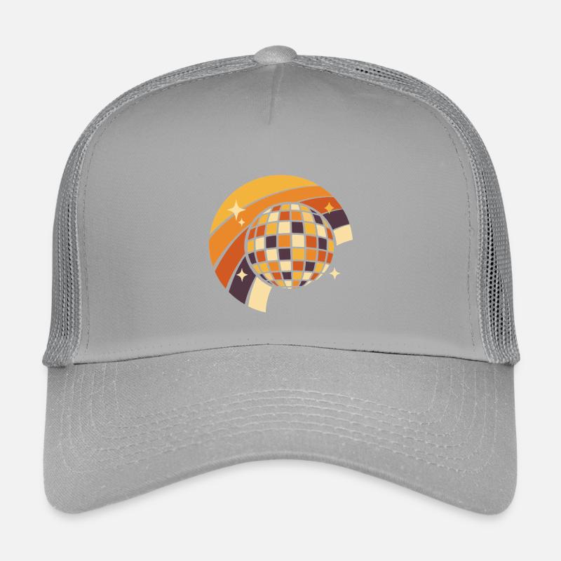 Disco Ball Retro Party 80s Gift Kids’ Trucker Cap