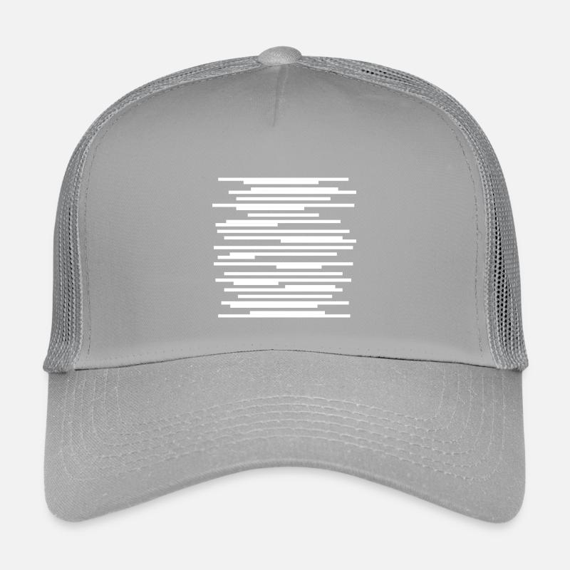 Design geometrischer Linien Kinder Trucker-Cap