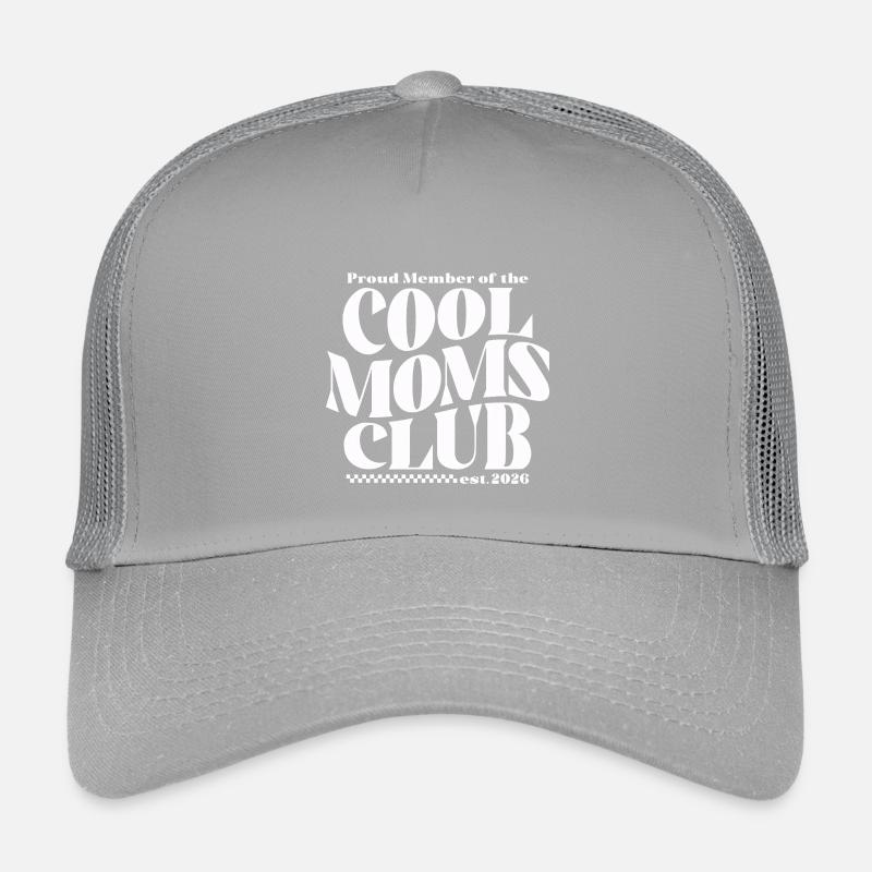 Mama 2026 Geschenk Muttertag - Cool Moms Club Kinder Trucker-Cap