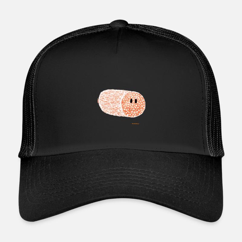 Salami - Kinder Trucker-Cap - Schwarz/Schwarz
