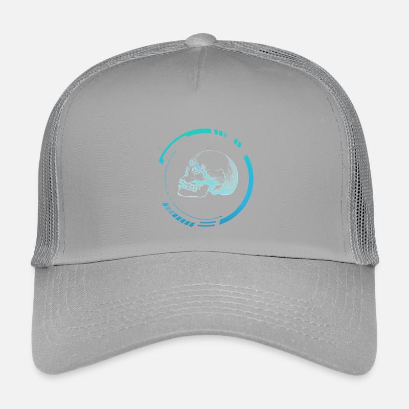 Human head X-ray image Kids’ Trucker Cap
