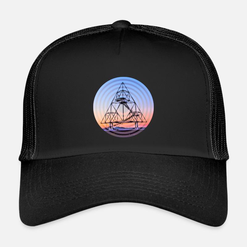 Tetraeder Kreise Kinder Trucker-Cap