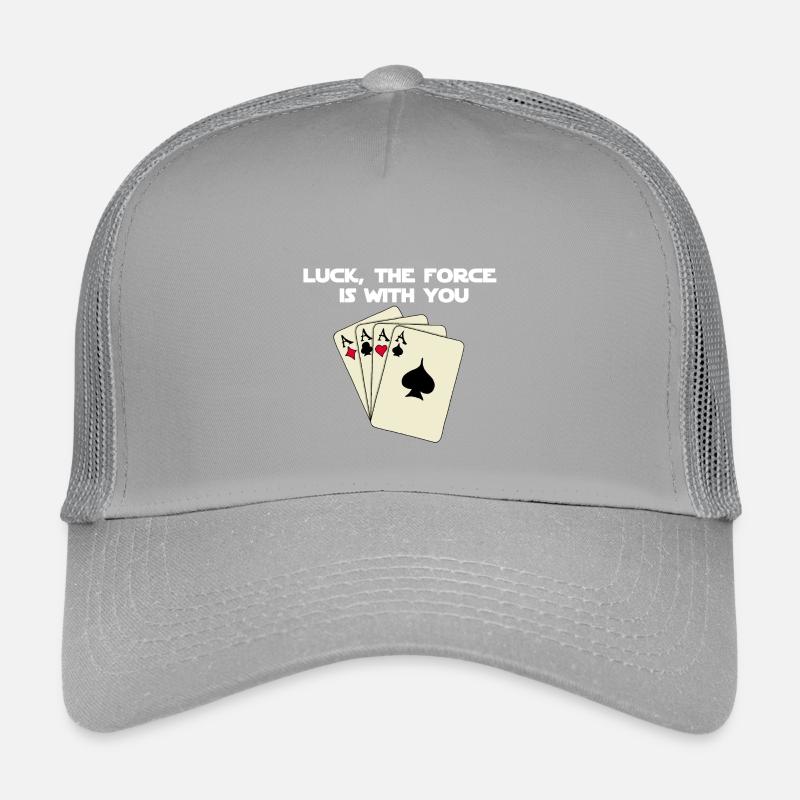 Das Glück ist bei dir im Poker! Kinder Trucker-Cap