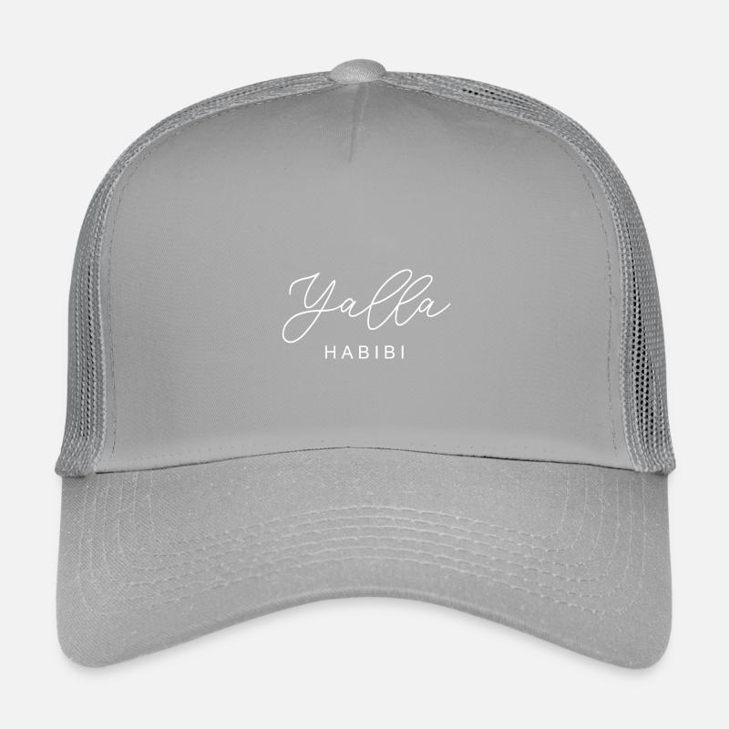 Yalla Habibi Arabisch Muslim Schatz Islam Geschenk Kinder Trucker-Cap