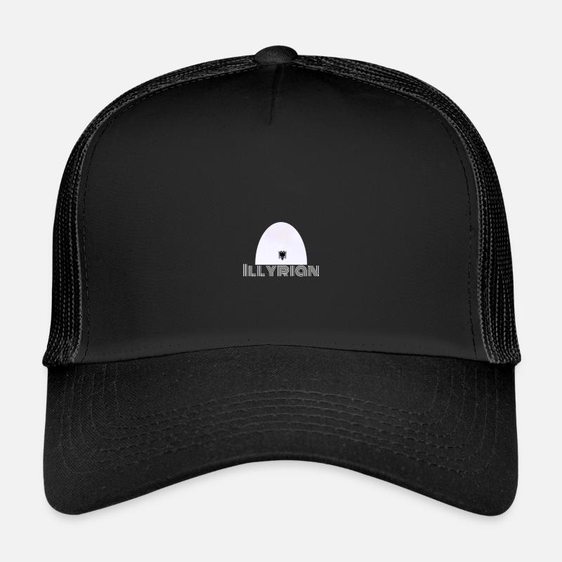 Plisi - Kids’ Trucker Cap - black/black
