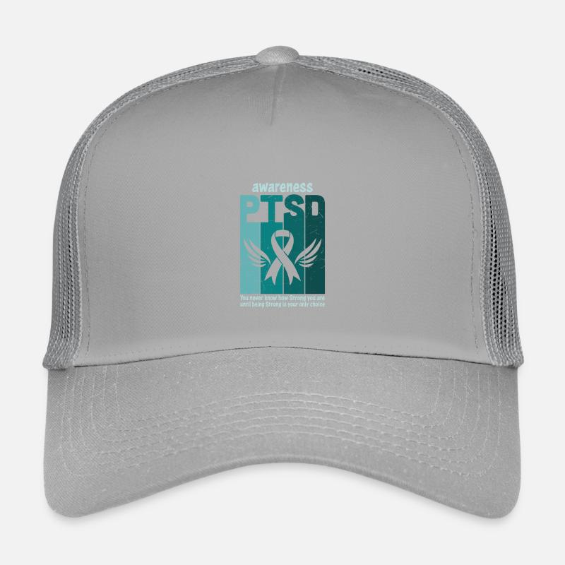 Ptsd You Never Know How Strong You Are Kids’ Trucker Cap