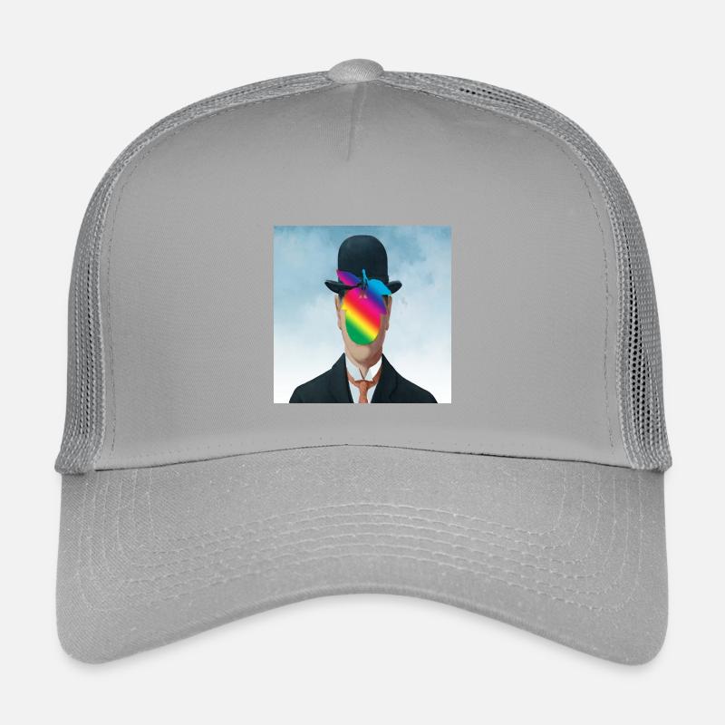 Rainbow Apple-Man Kids’ Trucker Cap