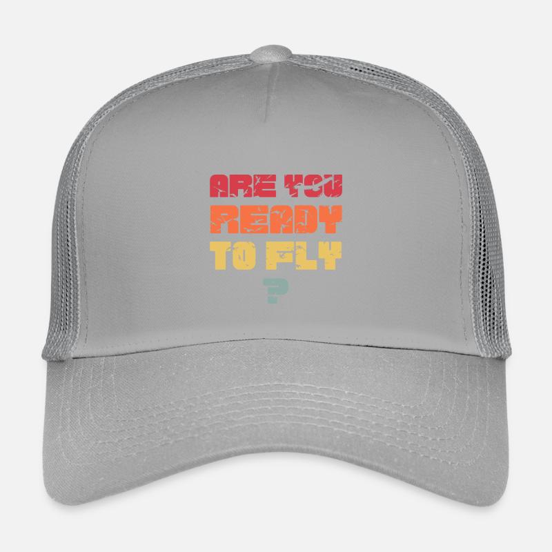 Êtes-vous prêt à voler? Casquette trucker enfant