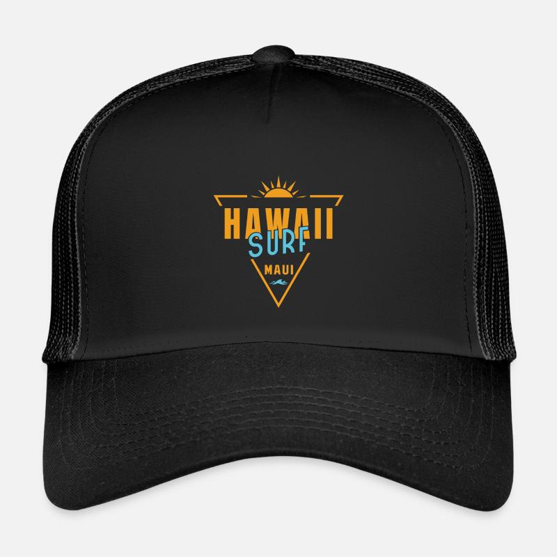 Hawaï Surf Maui Rétro Triangle Casquette trucker enfant