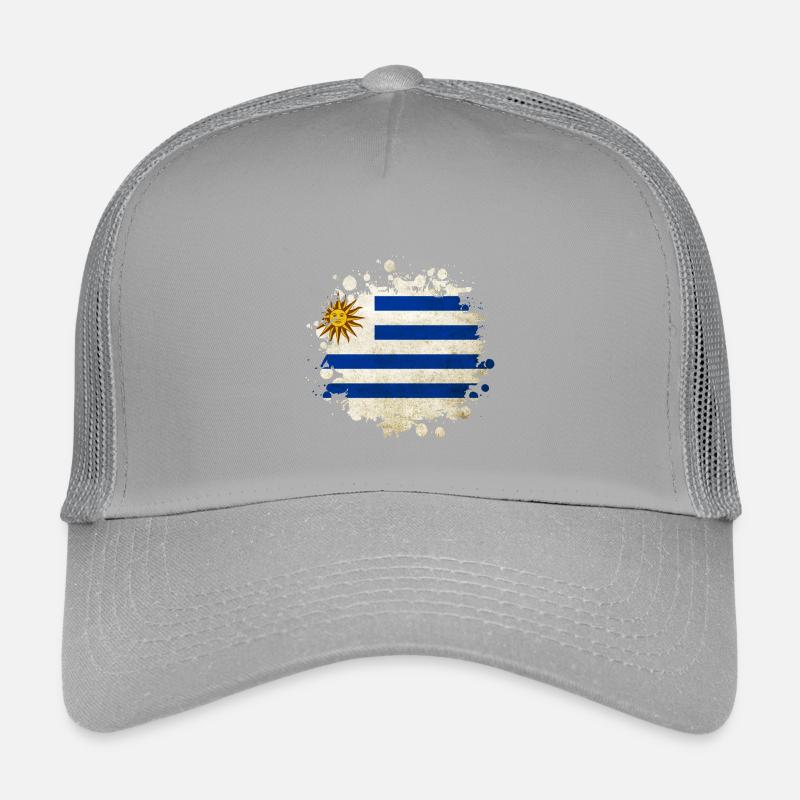 Uruguay Klecks Flag Design Kids’ Trucker Cap