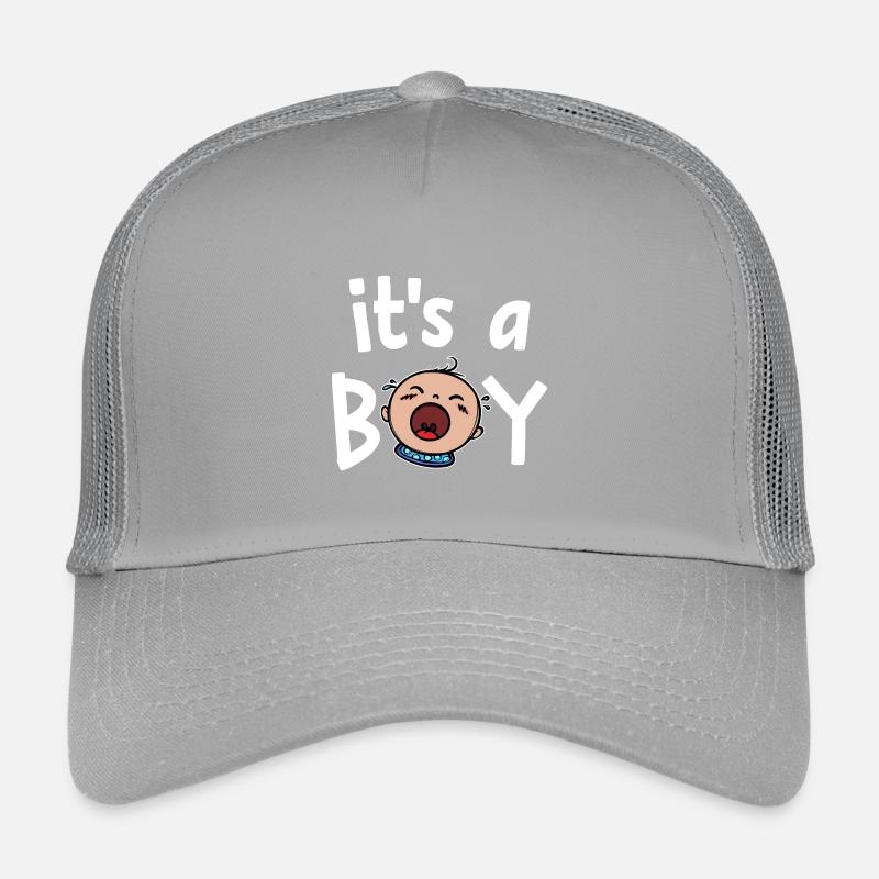 Déclaration de bonheur familial du bébé enceinte né Casquette trucker enfant