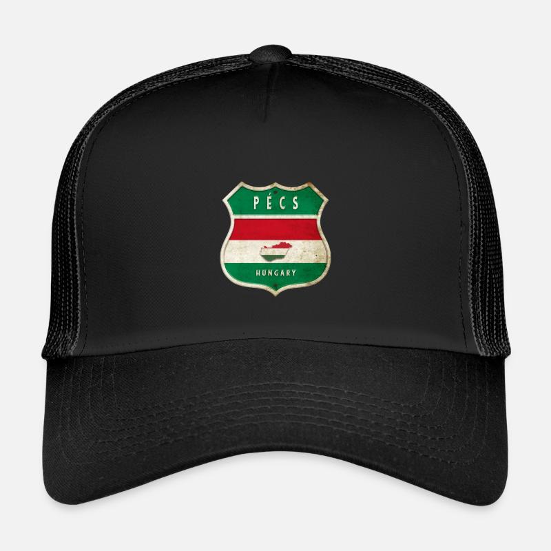 Design du drapeau de Pécs (Hongrie) Casquette trucker enfant