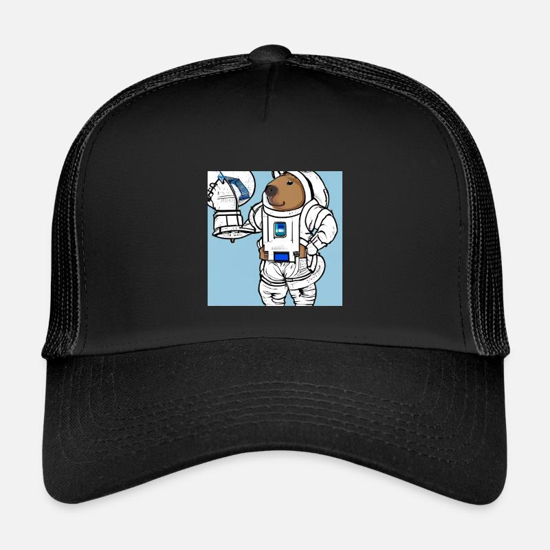 Astronaute de Capybara Casquette trucker enfant