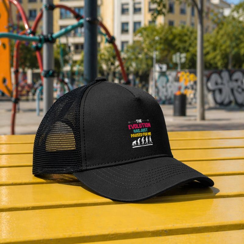 L'évolution s'est simplement arrêtée pour moi Casquette trucker enfant