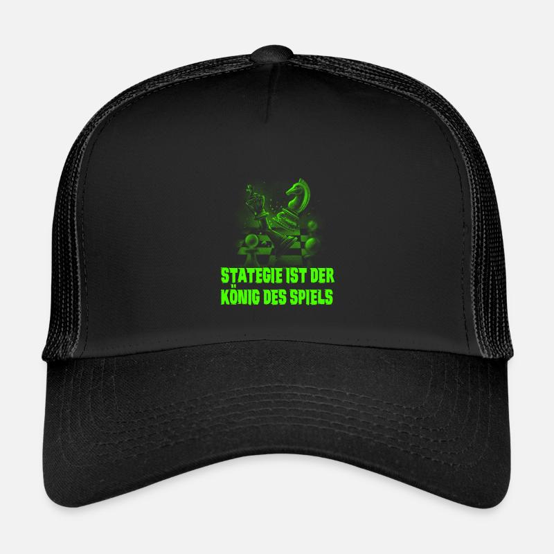 Schach Design Kinder Trucker-Cap