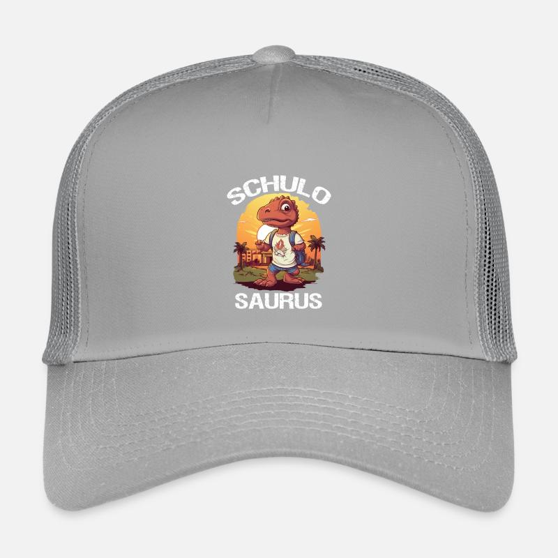 Schulosaurus Schüler Lehrer Outfit Einschulung Kinder Trucker-Cap