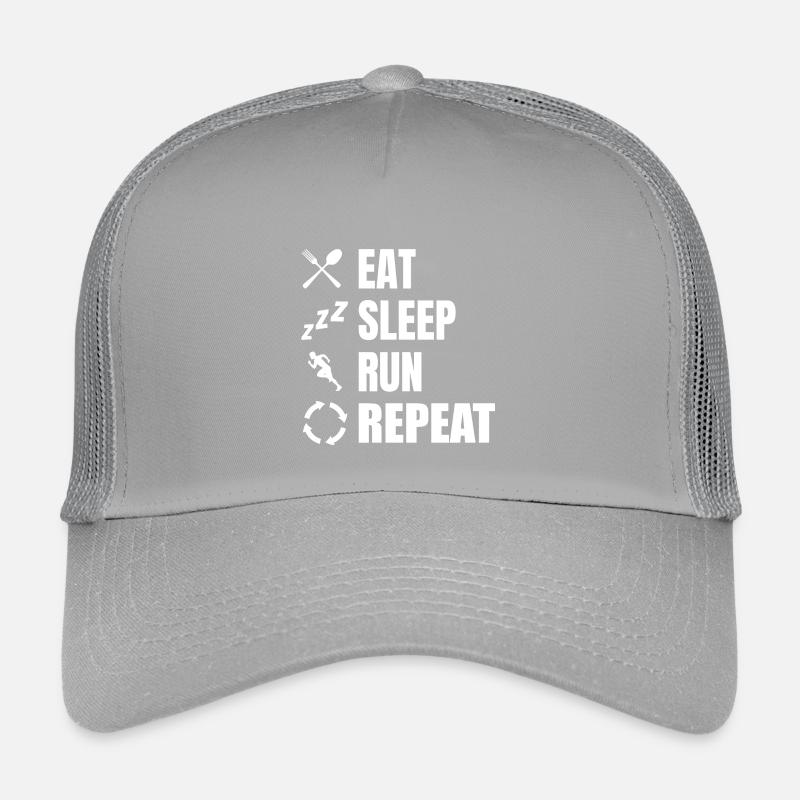 Eat Sleep Run Repeat Kinder Trucker-Cap