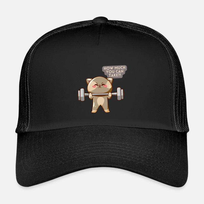 Cat Brave Training Motivation Kids’ Trucker Cap