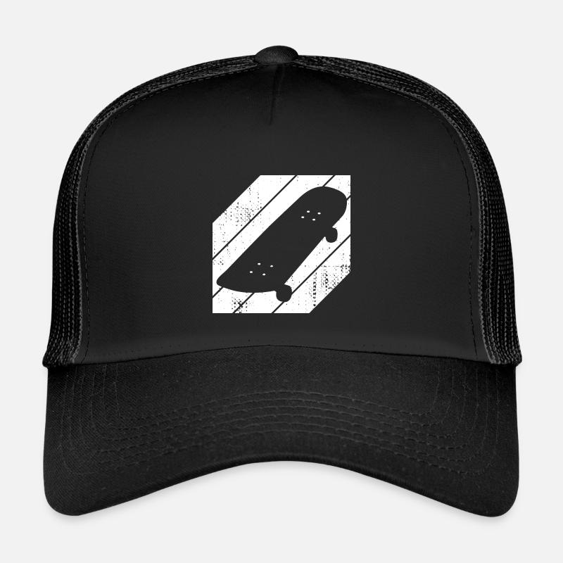 Skateboard Drawing Kids’ Trucker Cap