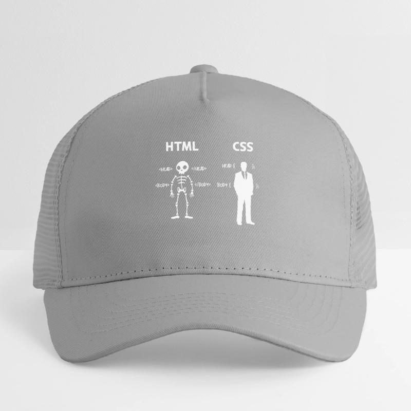 Code Css C++ Php Java Developer Code Skripting Kinder Trucker-Cap
