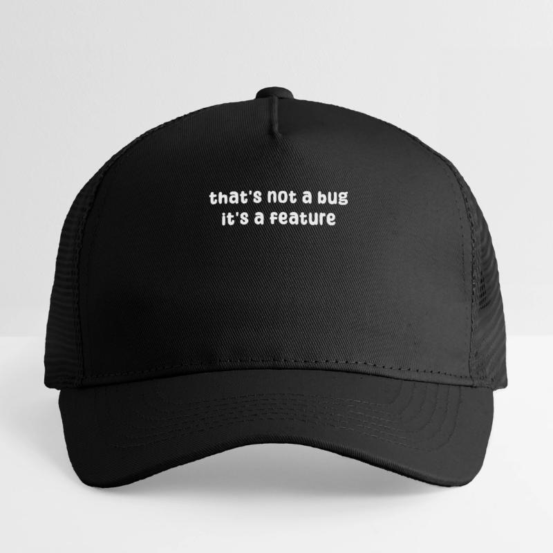 Déclaration de bugs Développeur Correction de bugs Debug Coden Casquette trucker enfant