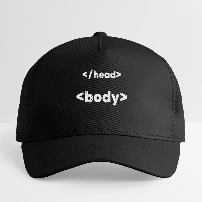 Code Programmierer Developer Skripting Informatik Kinder Trucker-Cap