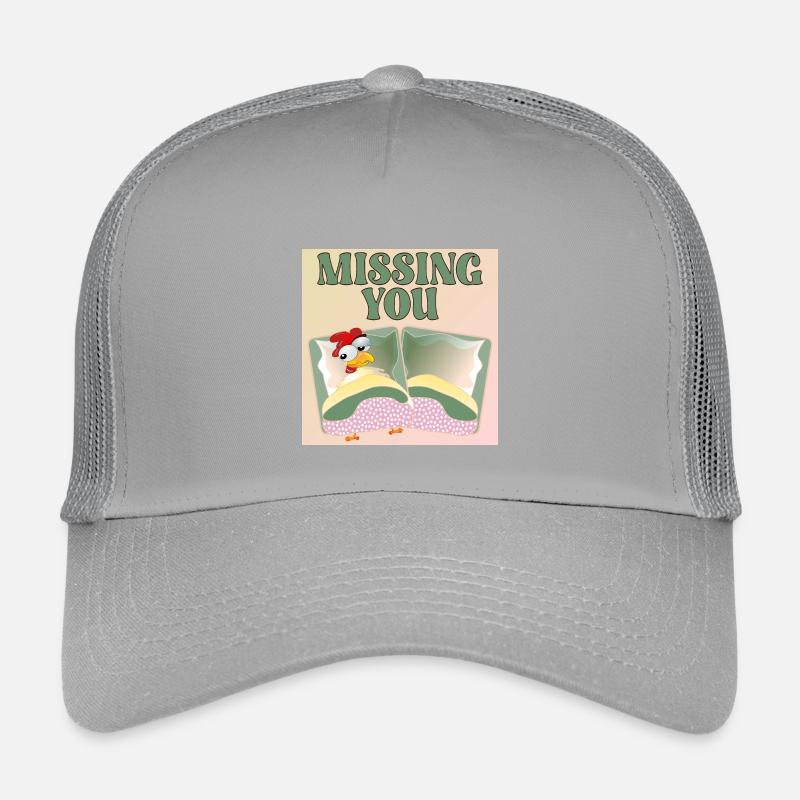 MISSING YOU - HÜHNERBETT Kinder Trucker-Cap