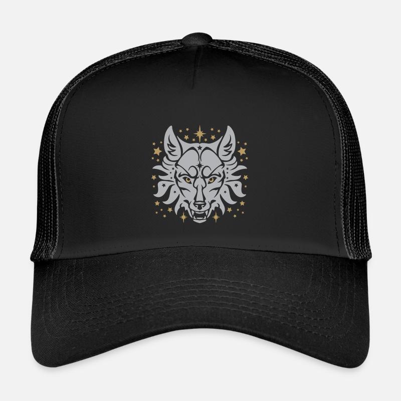 Fenris Star Wolf - anpassbare Farben Kinder Trucker-Cap